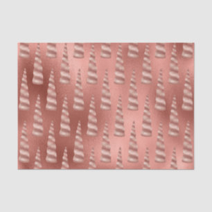 Rose Gold Glam Unicorn Birthday Tissue Paper