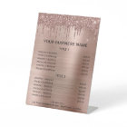 Rose Gold Glitter Business Price List