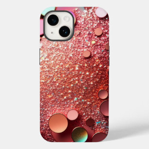 Rose Gold Glitter iPhone/iPad Mate Tough Case