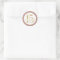 Rose Gold Glitter Quince Años Favour Sticker Label