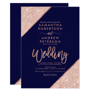 Blue Wedding Invitations Australia 1