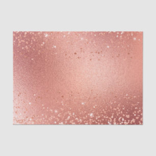 Rose Gold Glitzy Glitter Sparkle Tissue Paper
