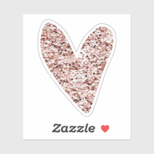 Rose Gold Heart Clipart Cute Heart Glitter Designs