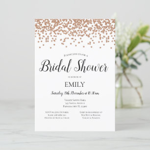 Rose Gold Invitation
