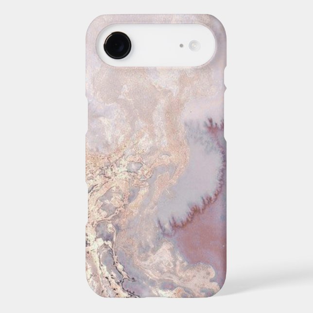 Rose Gold Marble design Case-Mate iPhone Case (Back)