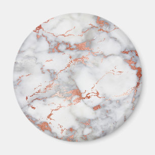 rose gold marble texture magnet