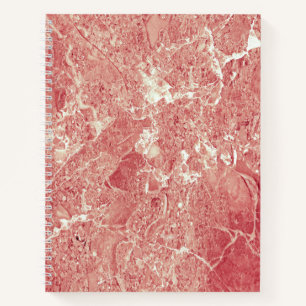 Rose Gold Marble Texture Notebook