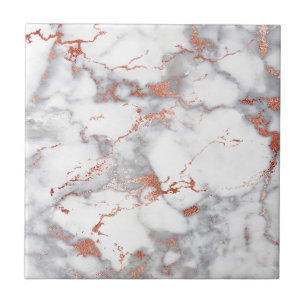 rose gold marble texture tile