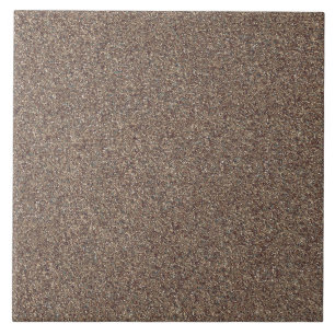 Rose gold metallic glitter tile