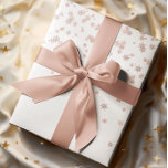 Rose Gold Metallic Snowflakes Holiday Christmas Wrapping Paper<br><div class="desc">This design may be personalised by choosing the Edit Design option. You may also transfer onto other items. Contact me at colorflowcreations@gmail.com or use the chat option at the top of the page if you wish to have this design on another product or need assistance with this design. See more...</div>