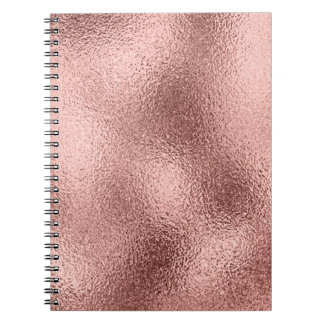 Rose Gold Metallic: Vintage Shine. Notebook