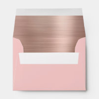 Rose Gold Metallic Wedding Sweet 16