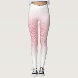 Rose Gold Modern Template Trendy Elegant Leggings