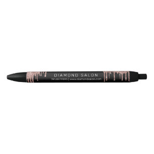 Rose Gold Nail Salon Promotional Custom Pen