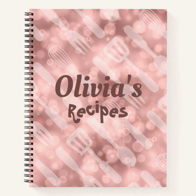 Rose Gold Notebook (Front)