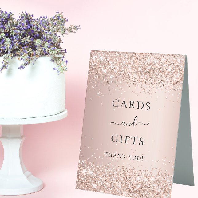 Rose gold party cards gifts (Creator Uploaded)