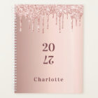 Rose gold pink drips 2027