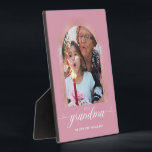 Rose Gold Pink Elegant GRANDMA Gifts Custom Plaque<br><div class="desc">Rose Gold Pink Elegant GRANDMA Gifts Custom</div>