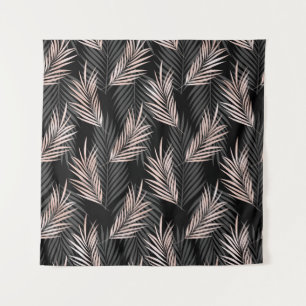 Rose gold safari, palm leaf paper. tapestry