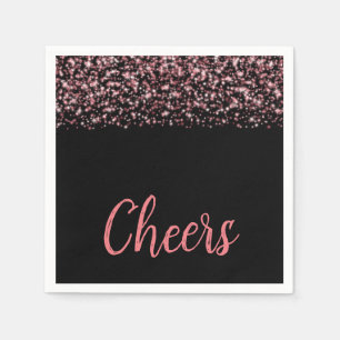 Rose Gold Sparkle  Napkin