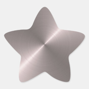 Rose Gold Star Sticker