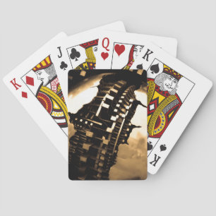 Rose Gold Steampunk Classic Playing Cards