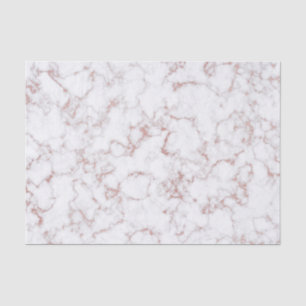 Rose Gold Stone White Grey Stone Marble Tissue Paper