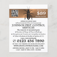 Rose Gold Strip - Black Cockroach - Pest Control