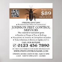 Rose Gold Strip - Black Cockroach - Pest Control