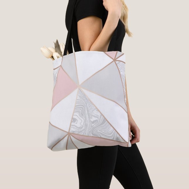 Rose Gold Tote Bag (Close Up)