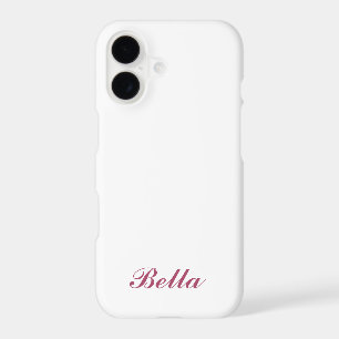 Rose Gold & Transparent Personalised iPhone 7 Case