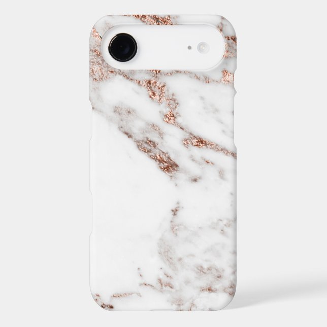 Rose gold vein marble Case-Mate iPhone case (Back)
