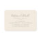 Rose Gold Watercolor Geometric Business Card