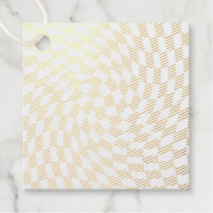 Rose Gold Wedding Collection Check Chequered Favour Tags