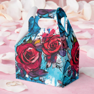 Rose Graffiti Urban Streetwear Favour Box