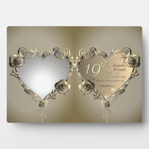 Rose Heart Frame Wedding Anniversary 1 Photo