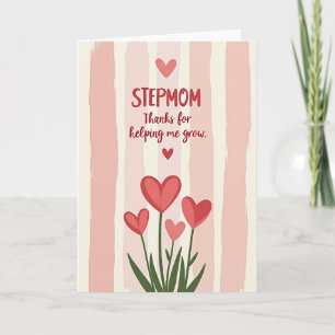 Rose Heart Mothers Day Love Card