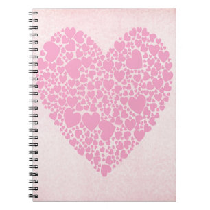 Rose Hearts Notebook