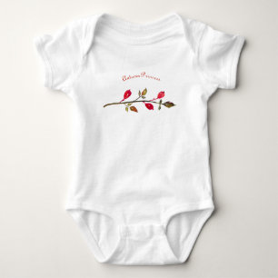 Rose Hip Autumn Princess T-shirt Baby Bodysuit
