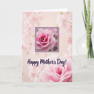 Rose Hue Mothers Day Wish Card