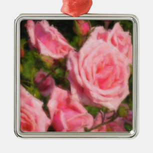 Rose Impressions Holiday Ornaments