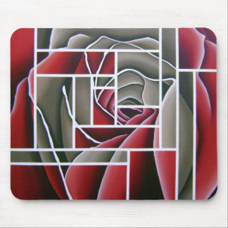 Rose in Oil by WithAnF Fine Art Mouse Pad