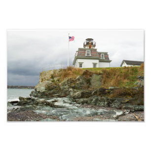 Rose Island Lighthouse Photo Print