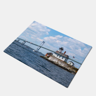 Rose Island Lighthouse, Rhode Island Door Mat
