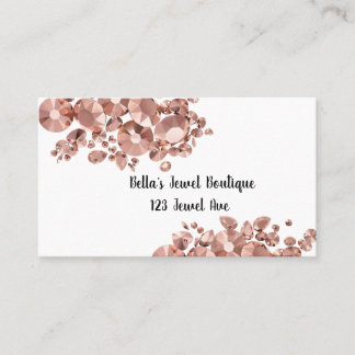 Rose jewels business card