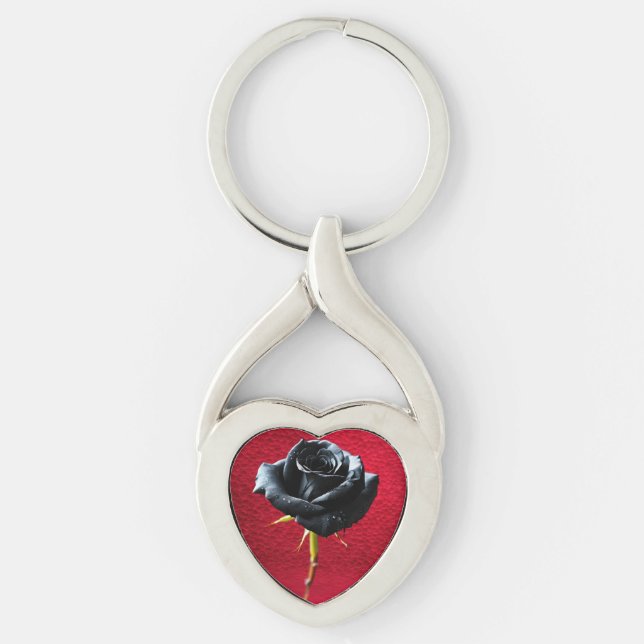 Rose key chain  (Front)
