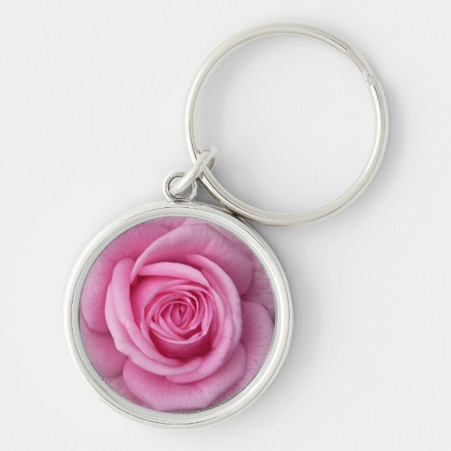 Rose Key Chains Cheeful Red Flower Gifts (Front)