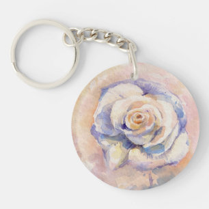 Rose Key Ring