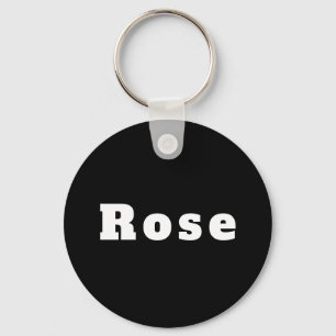 Rose Key Ring