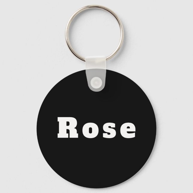 rose key ring (Front)